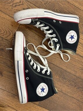 Converse Chuck Taylor All Star Lux Wedge Hi 'Black' Size 8